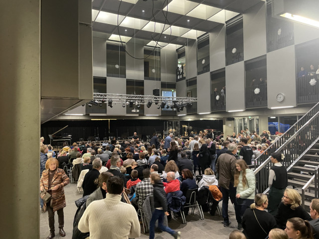 Vor dem Konzert