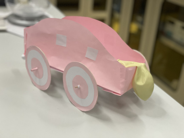 Das Siegerauto der 6A